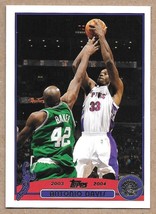 2003-04 Topps #93 Antonio Davis Toronto Raptors - £1.33 GBP