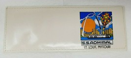 Wallet SS Admiral St. Louis 8.5&quot; x 3.25&quot; Vintage  - $18.95