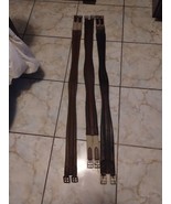 Lot Hunter Jumper English Girth Double Elastic Leather Size 50 + 2 more ... - $2,527.90 MXN