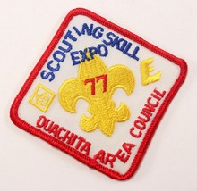 Vtg 1977 Scouting Skill Expo Ouachita Area Boy Scouts of America BSA Patch - $10.52