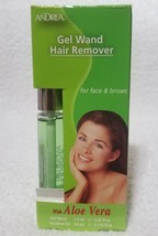 Andrea FACE &amp; BROW Gel Wand Hair Remover Azulene Oil Aloe Vera .25 oz/7.... - $243.29 MXN