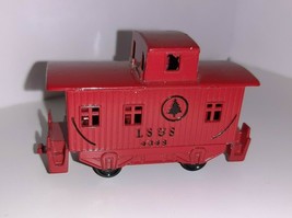 Red Caboose Die Cast Metal Collectible Pencil Sharpener LS &amp; S  4348 -Train - £6.62 GBP