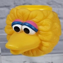 1990’s Vintage 3D Big Bird Applause Mug Cup Character Sesame Street Collectible - $11.88