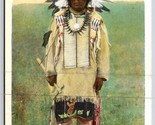 Nativi Americani Ferro Hall Aka Quo Barba Unp Wb Cartolina C16 - $14.29