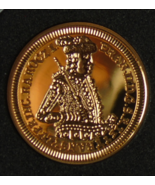 Hungarian Gold Coins Restrike series, II. Rákóczi forint, ducat, UNC PP ... - £14.89 GBP