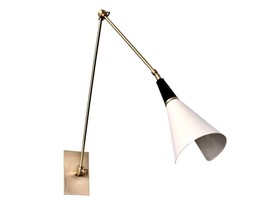 Brass Wall Lamp Handmade Vintage SCICCOSO Brass Wall Lamp , Handcrafted Wall - £96.18 GBP