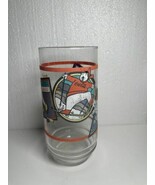 Collectible Coca Cola Drinking Glass 1995 Polar Bear In Winter Sports - $110.16 MXN
