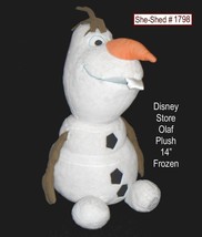 Disney Store Walt Disney World OLAF the Snowman from Frozen 14&quot; Plush Toy - £7.95 GBP