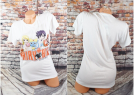 Fairy Tail Medium Natsu Erza Guild Anime Manga T-Shirt - £20.83 GBP