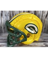 Green Bay Packers Inflatable Hanging Football Helmet - Fits Most Adults  - £21.95 GBP