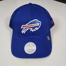 New Era Buffalo Bills Women&#39;s 9FORTY Adjustable Hat Cap Strap Blue Glitt... - $24.74
