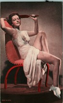  1940s Mutoscope Arcade Card Glamour Girls Pin-Up Card - Girl in Lingere - $15.79