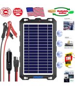 Portable 7.5W Solar Battery Maintainer - Ideal for Car, RV, Motorcycle, ... - $111.89 CAD