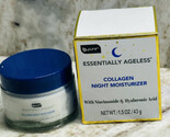 b.pure Essentially Ageless Collagen Nourishing Moisturizer 1.5 oz. Night - £7.69 GBP