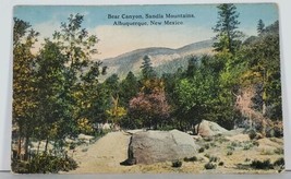 NM Bear Canyon Sandia Mountains Albuquerque New Mexico Postcard K9 - £6.22 GBP