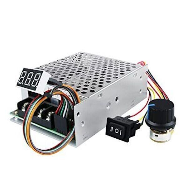 PWM DC Motor Speed Controller, DC10-55V/40A Max 60A Stepless DC Motor Sp... - $29.50