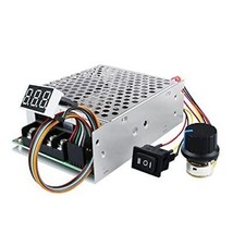 PWM DC Motor Speed Controller, DC10-55V/40A Max 60A Stepless DC Motor Sp... - £23.32 GBP