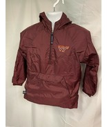 Virginia Tech Hokies Charles River Apparel Pullover Hooded Jacket Youth ... - $18.69