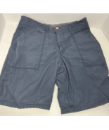 Reversible Solid Blue and Checked Blue Shorts Mens 30x8 - $19.28 CAD
