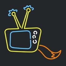 Television tv sets beer neon sig thumb200