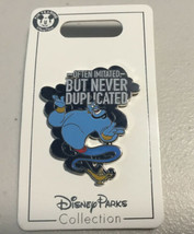 disney parks Collection Genie Often Imitated But Never Duplicated Pin - £7.81 GBP