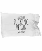 Vegan Gag Another Fucking Vegan Pillowcase Funny Gift Idea for Bed Body Pillow C - £17.10 GBP
