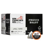 SF San Francisco Bay French Dark Roast Coffee 100 OneCup Pods 100% Arabi... - $56.42
