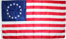 Us Betsy Ross 12x18 2x3 3x5 150D Nylon Flag Uv Protected Waterproof American &#39;76 - £15.08 GBP