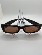 Gianni Versace 1996 Unisex Vintage Medusa Sunglasses Brown MOD 249/H COL 900 - £161.37 GBP