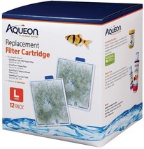 Aqueon QuietFlow Replacement Filter Cartridge Large - 12 count - £32.07 GBP