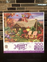 300 Piece Puzzle Autumn Warmth By Alan Giana EZ grip Large pieces 24” X 18” - $8.69