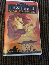 The Lion King Ii: Simba&#39;s Pride (Vhs Tape Clam Shell, 1998) - £3.88 GBP