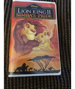 THE LION KING II: SIMBA&#39;S PRIDE (VHS TAPE CLAM SHELL, 1998) - $4.95