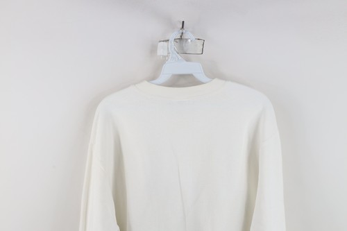 Vintage 90s Mens Medium Pritchards Cardiff Wales Dragon Sweatshirt White USA Item image 10