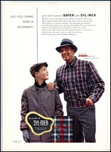 1950s McGregor Men&#39;s Clothing &quot;Ram Jackets&quot; PRINT AD Syl-Mer Fabric Fini... - $86.97 MXN