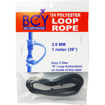 BCY 24 D-Loop Material Black 1m - $42.56