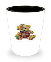 Shot Glass Party Funny Teddy Bear Stuffed Toy  - £15.71 GBP