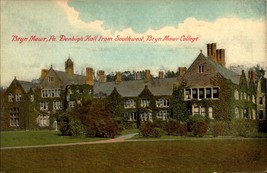 Denbigh Hall Bryn Mawr College Bryn Mawr, Pa early 1900&#39;s postcard bk67 - $6.93