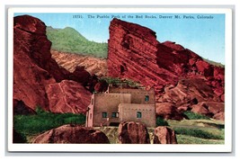 Pueblo Park of Red Rocks Denver Colorado CO UNP WB postcard W18 - £2.28 GBP