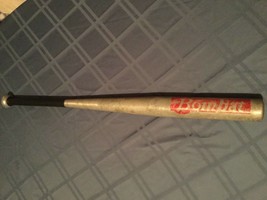 Bat Ten Pro Bombat softball bat Model 2250 vintage aluminum silver 34 in... - $67.00