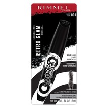 Rimmel London ScandalEyes Retro Glam Mascara, 001 Black , 0.41 Fl Oz - £6.80 GBP