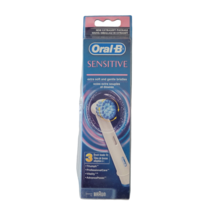 3 ORAL-B Sensitive Replacement Toothbrush Heads Extra Soft &amp; Gentle Bris... - $13.06