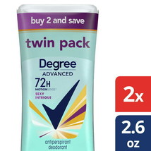 Degree 72H Motionsense Sexy Intrigue Antiperspirant Deodorant, 2.6 oz, Twin Pack - £28.18 GBP