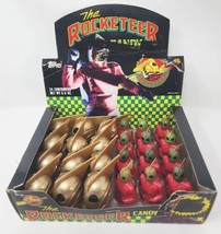 Vintage Topps Rocketeer Candy DIsplay 24 Containers New Old Stock U179 - £47.78 GBP