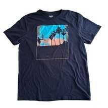 Old Navy Blue Short Sleeve Graphic Tee T-shirt Mens Large - £7.84 GBP