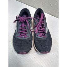Brooks Trace Women&#39;s Running Shoes Black Purple Athletic Sneakers Size 8.5 - $34.95