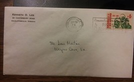 024 VTG Letter Correspondence Charlottesville Weyers Cave VA 1969 Footba... - $114.02 MXN