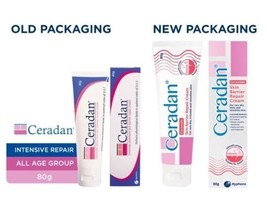 CERADAN Cream Ceramide Dominant Skin Barrier Repair Cream 80g FREE SHIPPING - $48.50