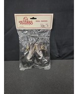 Tallinas Doll Shoes Black Lace Doll Shoes Style 238 Size 3 Accessory Vin... - $92.91 MXN