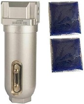 3/4&quot; Compressed Air In Line Filter Desiccant Dryer Moisture Water Separa... - £90.20 GBP